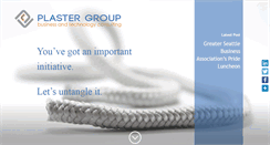 Desktop Screenshot of plastergroup.com